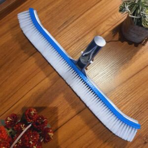 Sikat Kolam Renang Metal Frame Pool Brush 18 Inch Alat Bersih Dinding Kolam Renang Kuat Tahan Lama