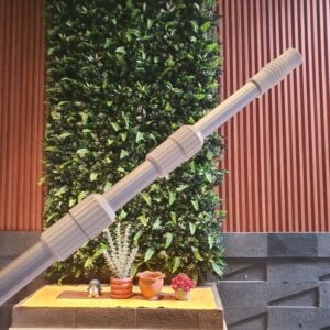 Telescopic Handle Silver 7.2m Kolam Renang